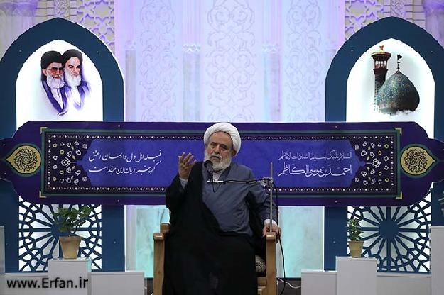 گزارش تصویری/ سخنرانی استاد انصاریان در حرم مطهر شاهچراغ شیراز